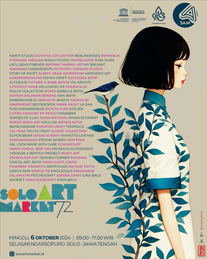 Solo Art Market seri 72 Bulan Oktober 2024